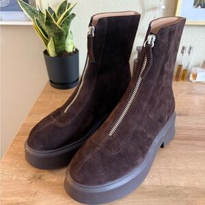 Steve Madden Suede Platform Jones Boot